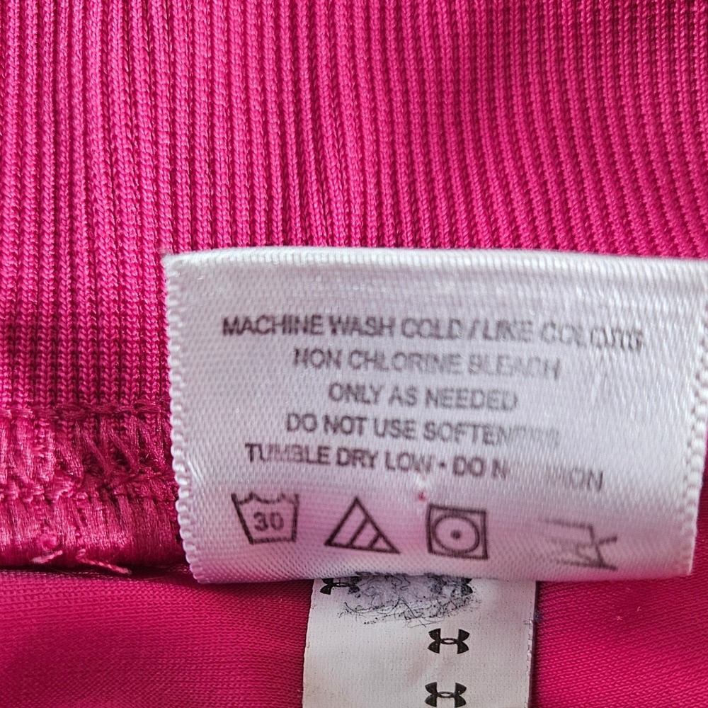 Under Armour HeatGear Athletic Skort Women's Size Large Pink Performance Skirt - Picture 8 of 8